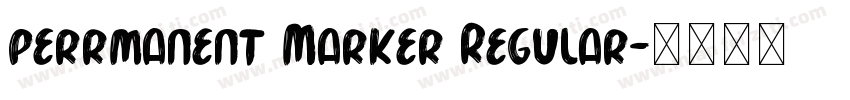 perrmanent Marker Regular字体转换